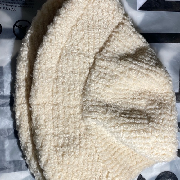 Fuzzy bucket hat
